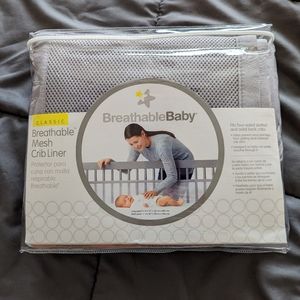 BreathableBaby Crib Mesh Liner